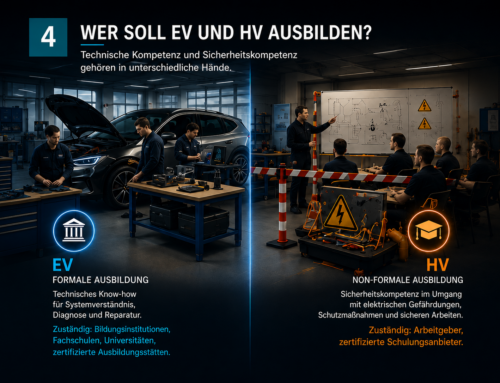 Wer soll EV und HV ausbilden?